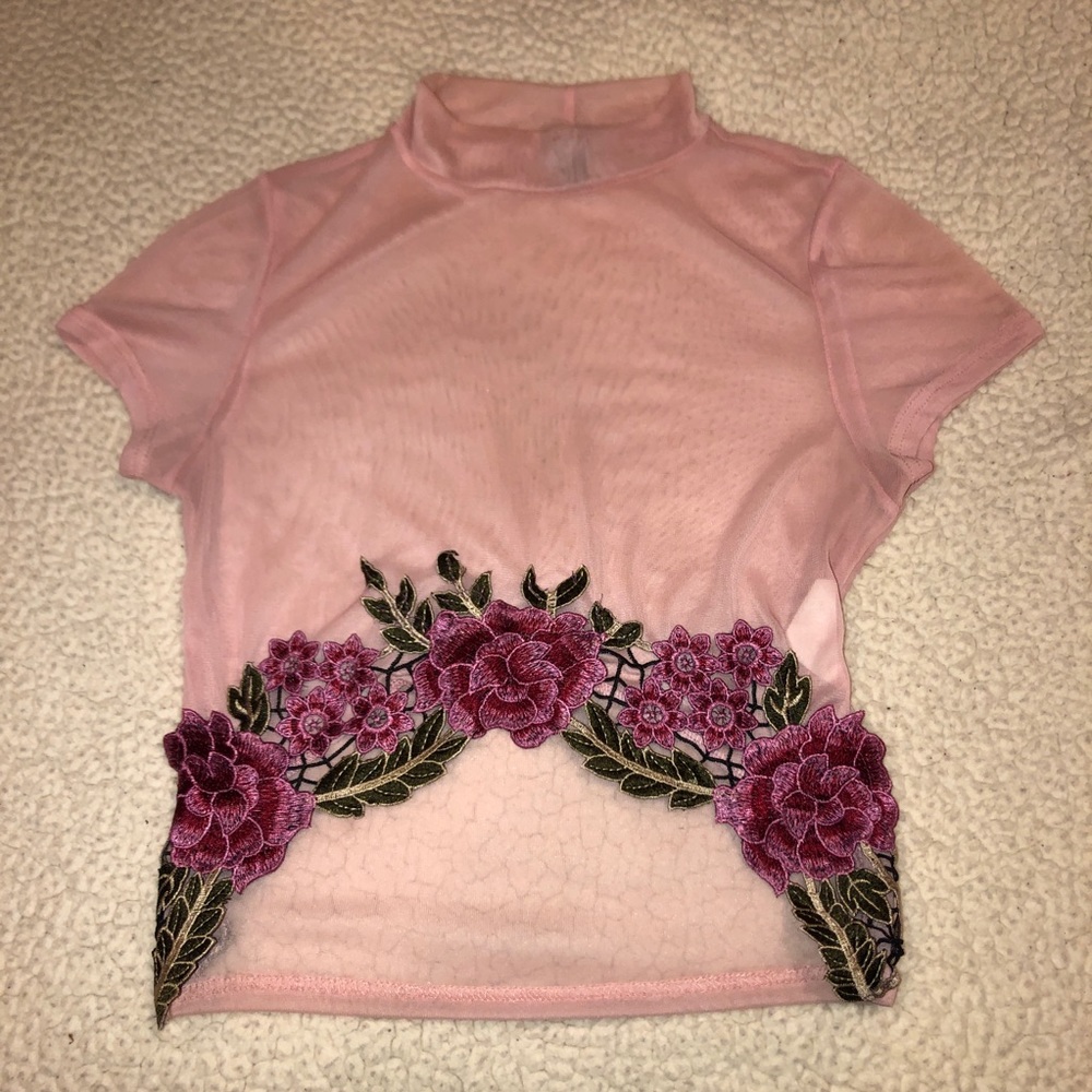Sheer Crop Top